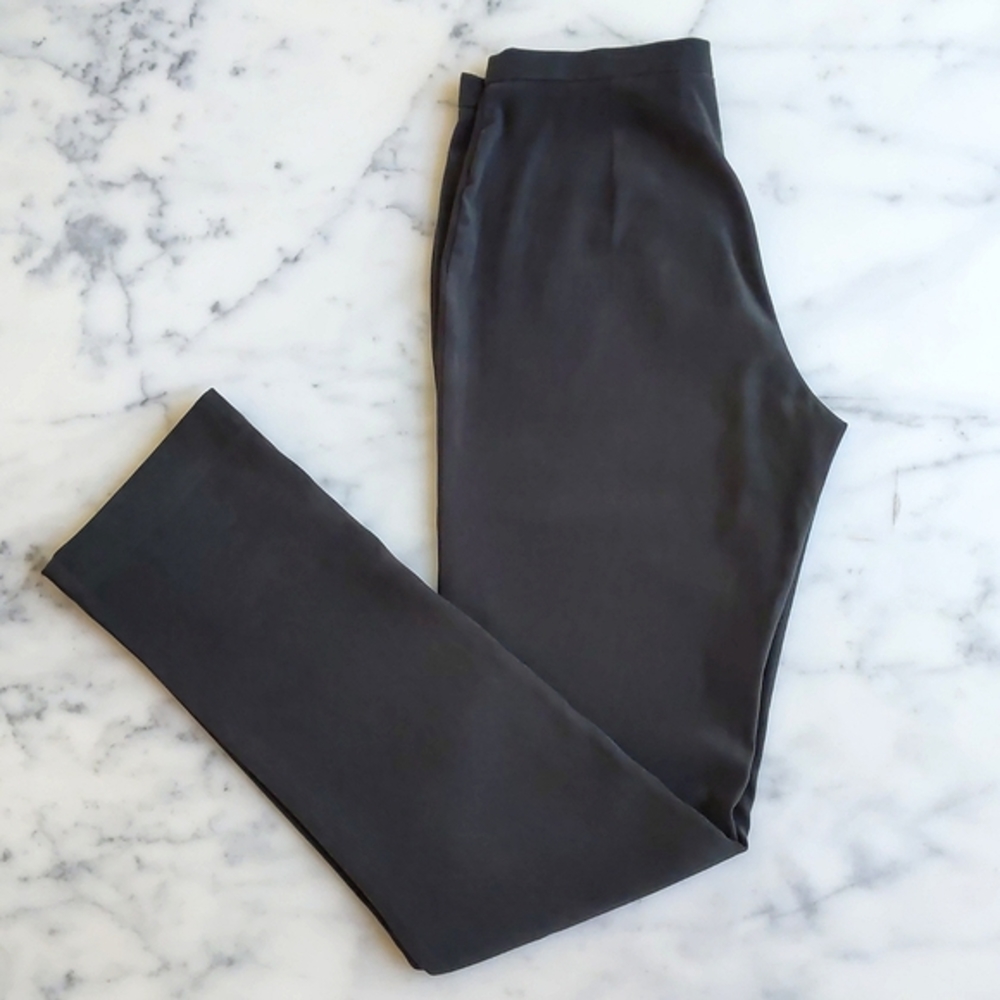 NWOT. Vintage Express High-Waist Stretch Flannelette (Soft Woven Fabric) Pant.